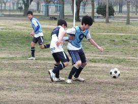少ない人数にもかかわらず鴻巣FCジュニアユースを支え、先輩として見本になるような活躍をしてくれました。 本当にありがとう