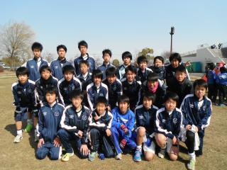 3月2日(土)強風の中、ジュニアユースの選手は5kmを走りました。