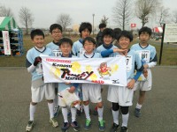 プライマリーの選手は１．５kmを元気に走りました。